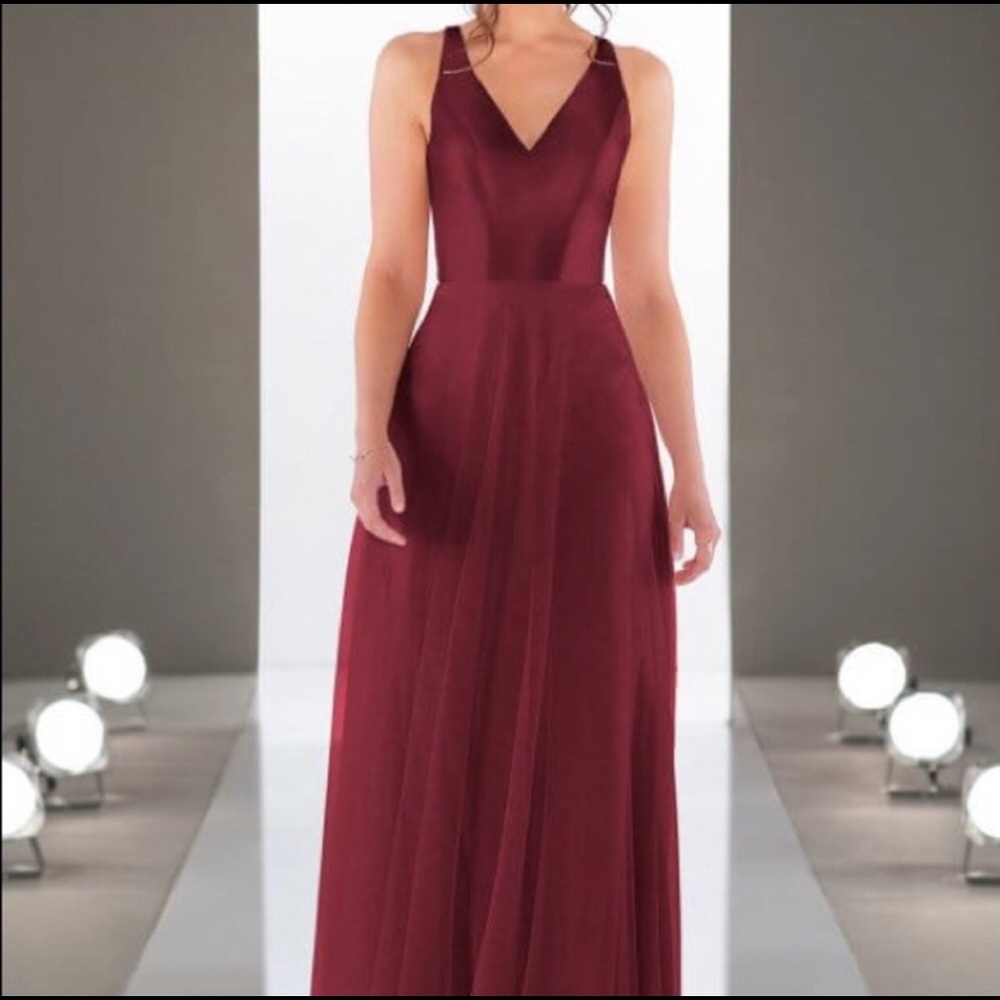 Sorella Vita Bridesmaid Dress in Vintage Merlot - Size 12 Formal Eveningwear